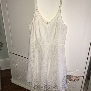 White LF dress